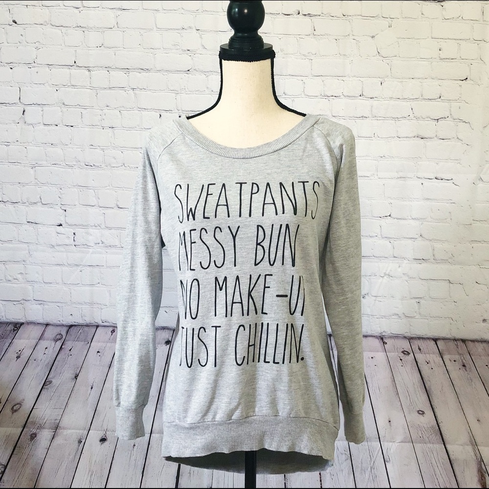 Gray “LAZYDAYS” Sweatshirt Size M